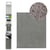 Vaessen Creative Hotfix caviar beads Silver 24x20cm
