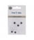 Oeil MOBILE OVALE Noir/blanc peluches 12x9mm en lot de 8 - 3bCom Blanc