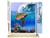 Peinture par Numéro Figured'Art - Tortue marine - Kit de Loisir Créatif DIY Numéro d'Art Complet - 40x50cm toile roulée + châssis en bois à monter