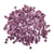 Paillettes bombées, 6mm ø, rose ancien, boîte - 4000 pces