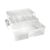 MégaCréa DIY - Boîte de rangement escamotable en plastique 33 x 20 x 15 cm