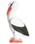 Figurine Cigogne - Wudimals