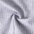 Tissu Polycoton aspect Lin rayé Bleu gris