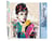 Peinture par Numéro Figured'Art - Audrey - Kit de Loisir Créatif DIY Numéro d'Art Complet - 40x50cm sans châssis en bois