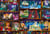 Puzzle 1000 pièces - Library Adventures in Reading - Bluebird Puzzle
