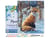 Peinture par Numéro Figured'Art avec Cadre - Renard dans la neige - Kit de Loisir Créatif DIY Numéro d'Art - 40x50cm toile tendue sur châssis