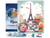 Diamond Painting Broderie Diamant Figured’Art 40x50cm toile tendue sur châssis en bois - diamants carrés - Paris en fleurs