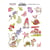Planche de stickers couleur embelissement Fabrika Decoru HAPPY MOUSE DAY 246