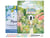 Peinture par Numéro Figured'Art avec Cadre - Jardin de la Propriété - Kit de Loisir Créatif DIY Numéro d'Art Complet - 40x50cm toile tendue sur châssis