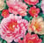 Lot de 4 serviettes en papier découpage collage 33 cm FLEUR ROSE ORANGE F 6052