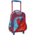 Sac à dos à roulettes Spiderman Wall maternelle 31 CM Trolley