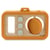Appareil photo en silicone et bois – Mr. Fox - TRIXIE BABY - Orange