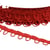 Galon ganse élastique 17mm rouge au mètre