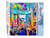 Peinture par Numéro Figured'Art - Tokyo Harajuku - Kit de Loisir Créatif DIY Numéro d'Art Complet - 40x50cm sans châssis en bois