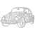 Delicate Die- Vintage Car, 11,7x7,2cm,Etui 1pce.