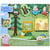 Peppa le cochon fait du camping en foret - 6 pieces + 2 figurines peppa pig - mini univers