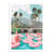 Affiche 50x70 cm - Flamingo pool party - Gal Design