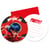 6 Invitations Lady Bug