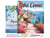 Peinture par Numéro Figured'Art avec Cadre - Affiche de voyage lac de Côme en fleurs - Kit de Loisir Créatif DIY Numéro d'Art Complet - 40x50cm toile tendue sur châssis