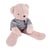 Ours en peluche Bulle rose avec marinière 80 cm - Maïlou Tradition ...
