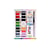 Peinture - ART et GO - Palette Aquarelle Accordéon - 18 couleurs - Floral - 32x23x11cm