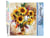 Peinture par Numéro Figured'Art - Jolis Tournesols - Kit de Loisir Créatif DIY Numéro d'Art Complet - 40x50cm sans châssis en bois