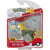 Coffret 3 pokemon battle figure carapuce fulgudog machoc - pokemon - figurine action - bandai - 37700