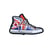 Ecusson thermocollant baskets drapeaux Royaume Uni 4,3cm x 3,1cm