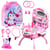 Coffret Vanité 2 En 1 Licorne Rose Avec Accessoires