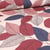 Tissu Toile de Coton Camilia rose sur fond Ecru