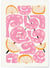 Affiche Crevettes & Agrumes | A3 : 29,7x42cm