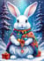 Puzzle 500 pièces - Winter Bunny - Bluebird Puzzle