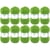 10 pelotes de laine - Vert matcha - 33 - 100% acrylique - 3,5/4,5 mm - Gründl - Lisa Premium