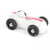 Petite voiture en bois streamline blanc