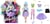 Poupée Barbie Extra Mix And Match - Mattel