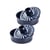Ensemble de 2 Moules à manqué et savarin double fond 28 cm Dr. Oetker Back Liebe