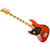 V7 Vintage 2nd Generation Alder 4 Cordes LH Bright Metallic Red Marcus Miller