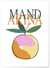 Affiche Mandarina | A3 : 29,7x42cm