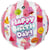 Ballon Aluminium Hélium Kawaii Party   Ø45 cm