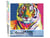 Peinture par Numéro Figured'Art - Tigre Pop Art 2 - Kit de Loisir Créatif DIY Numéro d'Art Complet - 40x50cm sans châssis en bois