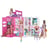 -Maison de vacances-Coffret et poupée, 4zones et 11accessoires HRJ77