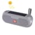 Enceinte Bluetooth Solaire Étanche Super Bass Avec FM USB AUX Gris YONIS