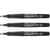Lot de 3 feutres - Noir - Calligraphie - Pointe fine de 3mm - Artline - Calligraphy Pen