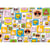 Puzzle emoji - 104 pieces - collection smileys - clementoni - 27285