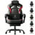 Chaise gaming ergonomique GTPLAYER - PU - Noir/Rouge - 55 x 51 x 130 cm