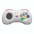 Gamepad Bluetooth Polyvalent Pour Switch PC Mac Android Avec Batterie Rechargeable Blanc YONIS