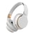 Casque Audio Sans Fil Pliable Avec Micro Et Longue Autonomie Rouge Blanc YONIS