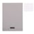 Cahier - A4 (21x29,7cm) - Petits carreaux - 96 pages - Polypro - Gris