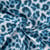 Tissu Jacquard d'ameublement Panthère Bleu