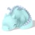 Veilleuse rechargeable souple dragon bleu